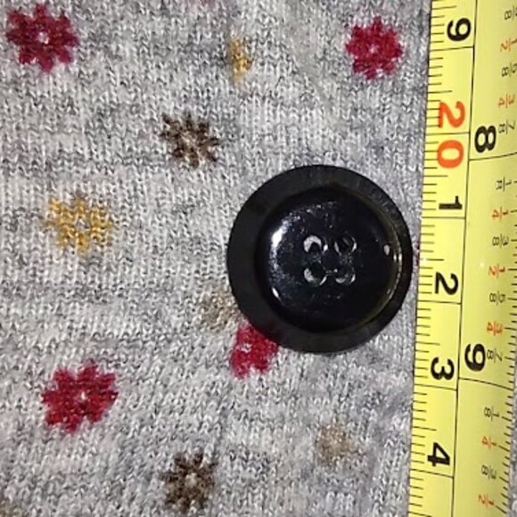 ARYEH KNIT BOHO VINTAGE HIPPIE PEASANT DRESS FESTIVE HOLIDAY SCOOP NECK, SIZE L - Picture 15 of 16